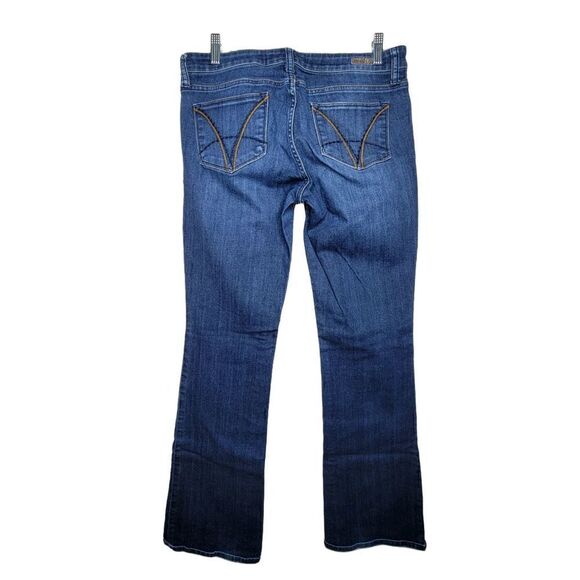 Kut From The Kloth Karen Baby Bootcut Denim Jeans Medium Wash Size 6 - Picture 2 of 12